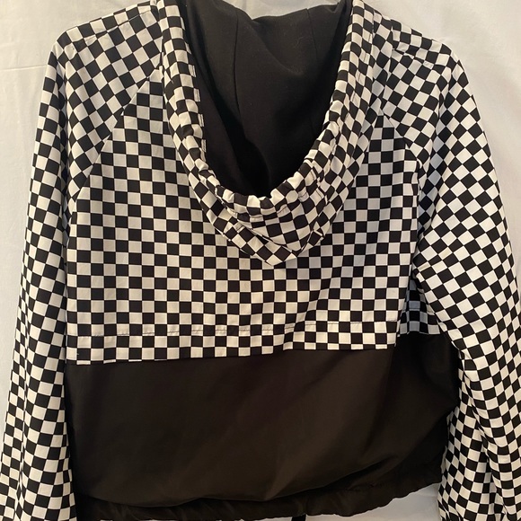 Checkered Windbreaker Jacket - Picture 3 of 3